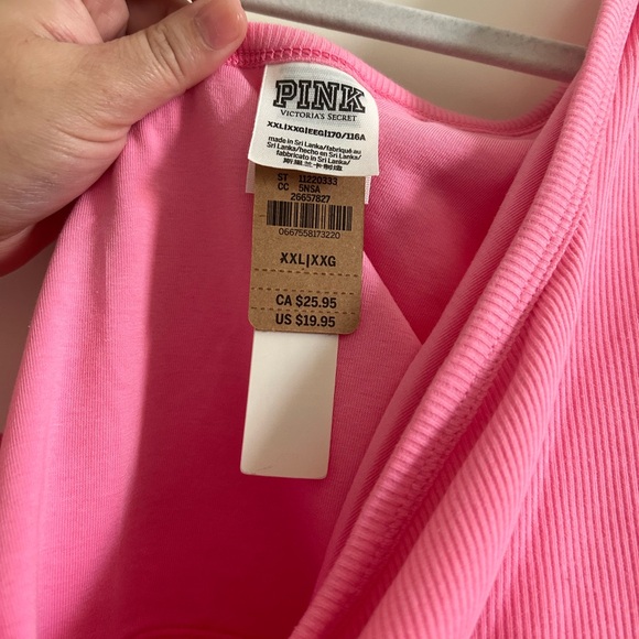 VS Pink Crop Top - Picture 3 of 8